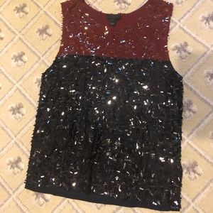 Jcrew Collection sequin Shirt